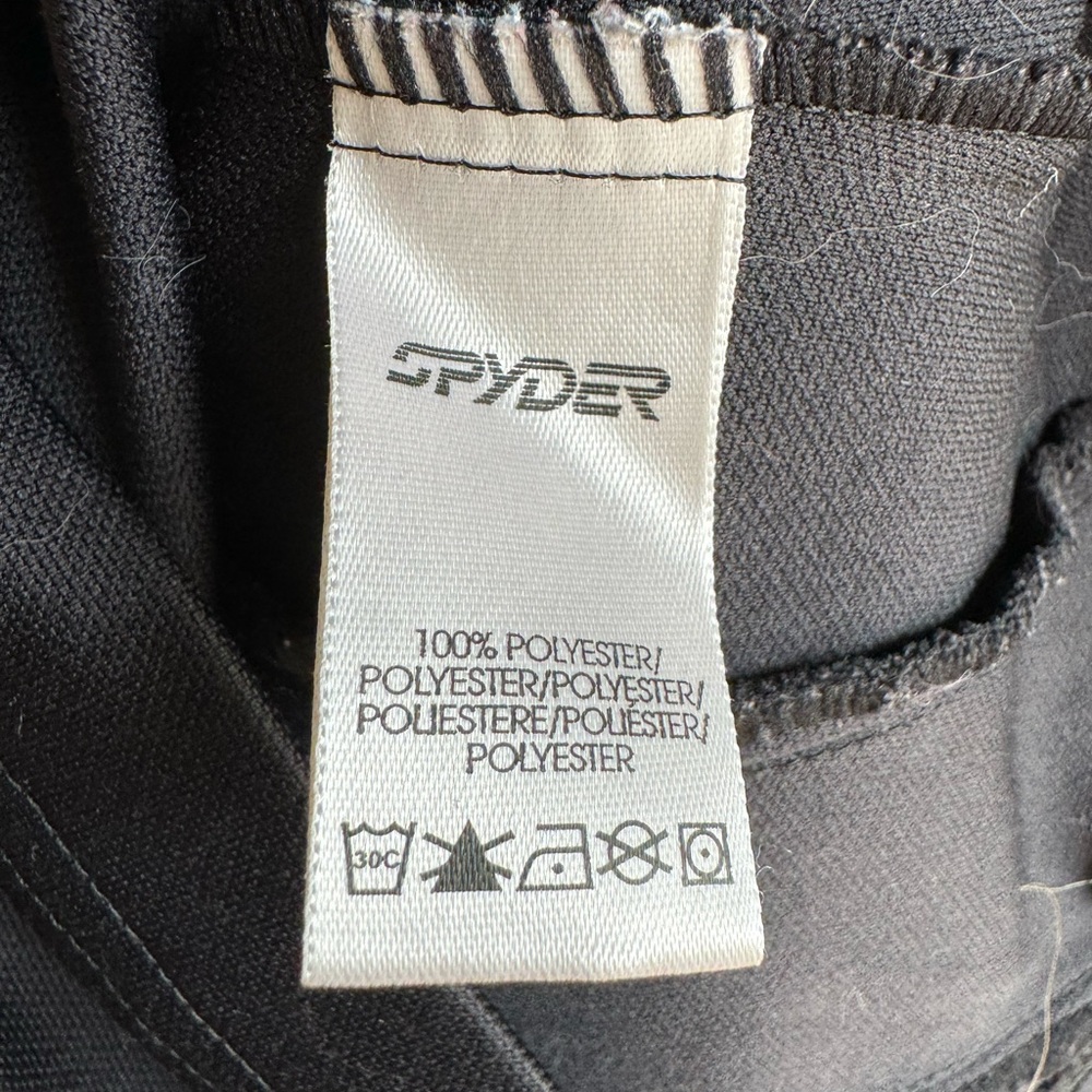 Spyder Half-Zip Black Midlayer - image 7